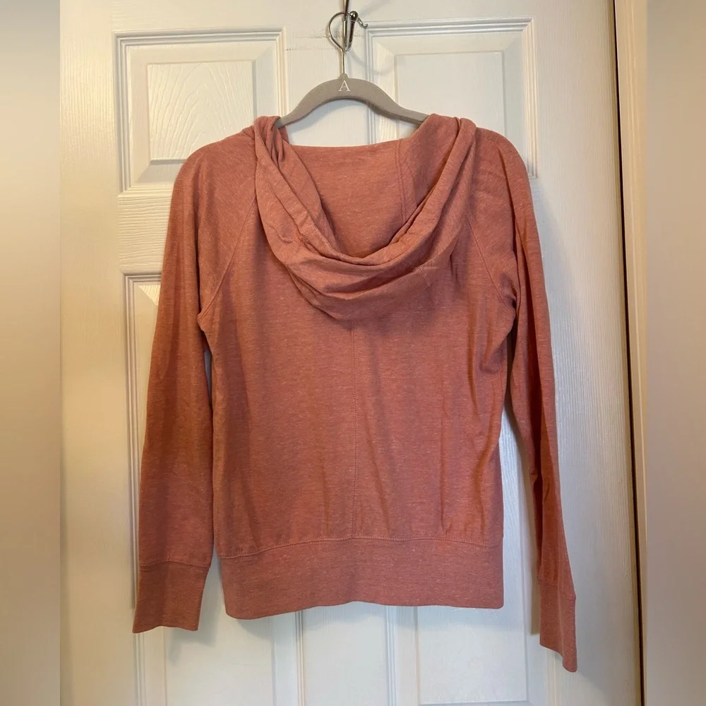 Women’s Pink Nike Zip Up Hooded Sweatshirt - Picture 4 of 4